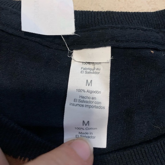 Mushroom Bleach Dye Graphic Tee "MUSH BOY" - M - Picture 5 of 6